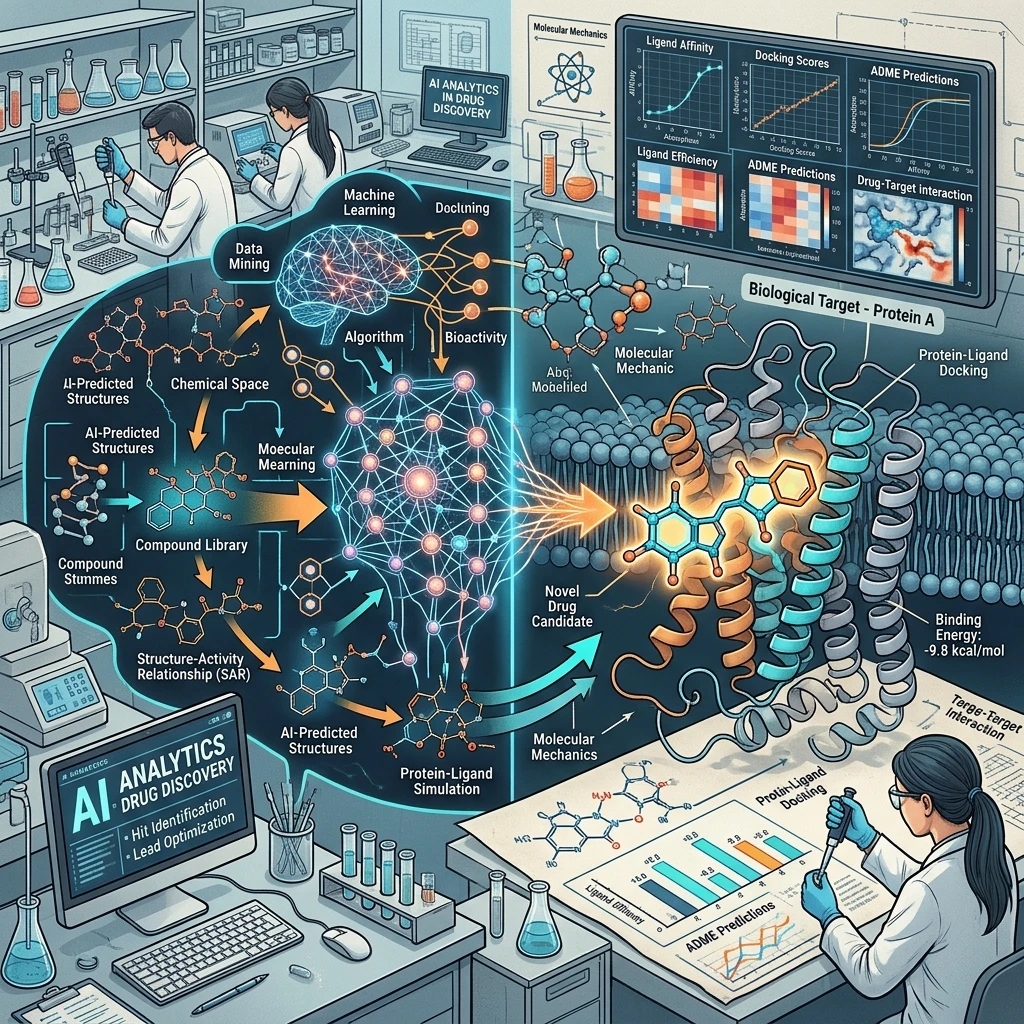 Role umělé inteligence v identifikaci nových léčiv